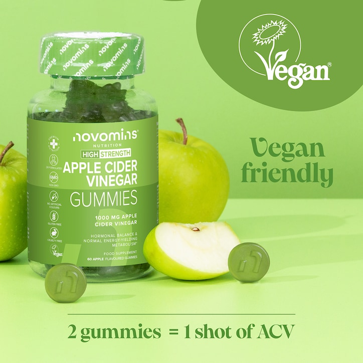 Novomins Apple Cider Vinegar Vitamins 60 Gummies image 6