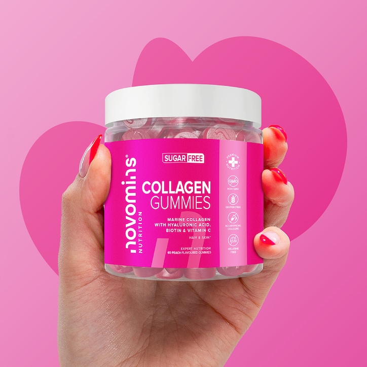 Novomins Collagen Sugar-Free Peach-Flavoured 60 Gummies image 4