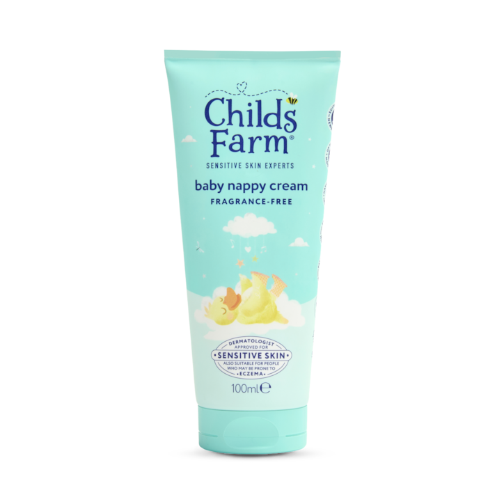 Childs Farm Baby Nappy Cream, Fragrance-Free 100ml image 1