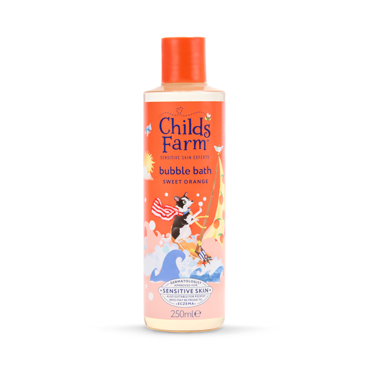 Childs Farm Bubble Bath, Sweet Orange 250ml image 1