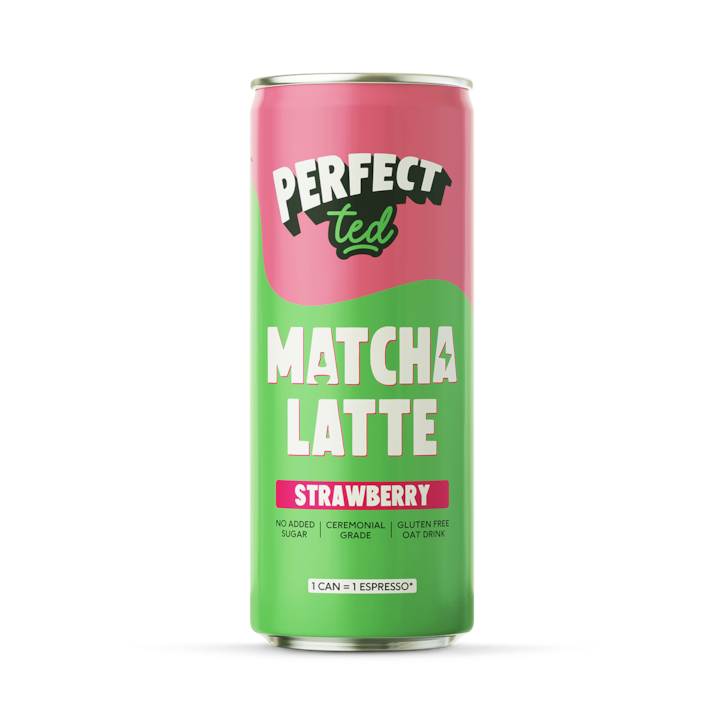 Perfectted Oat Matcha Latte Strawberry 250ml image 1