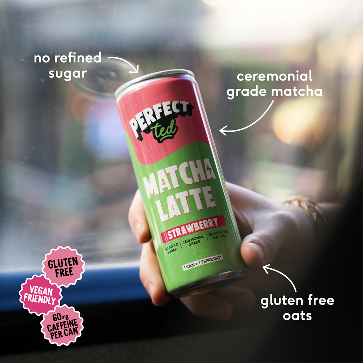 Perfectted Oat Matcha Latte Strawberry 250ml image 4