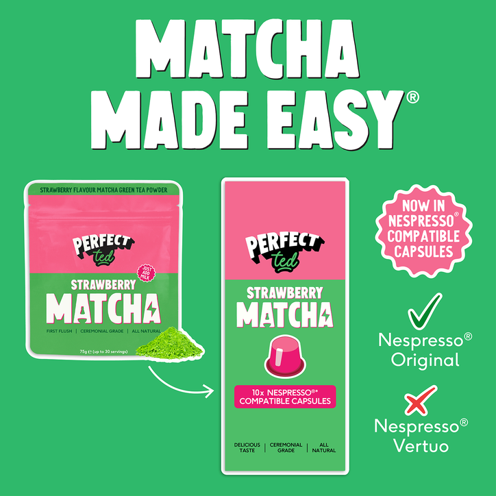 Perfectted Oat Matcha Latte Strawberry 250ml image 9