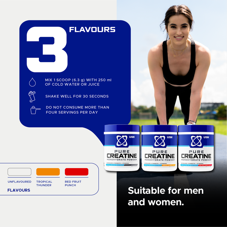 USN Creatine Monohydrate 500g Powder image 5