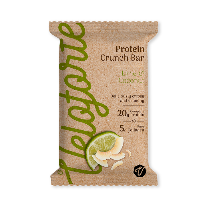 Veloforte Protein Crunch Lime & Coconut Bar 68g image 1