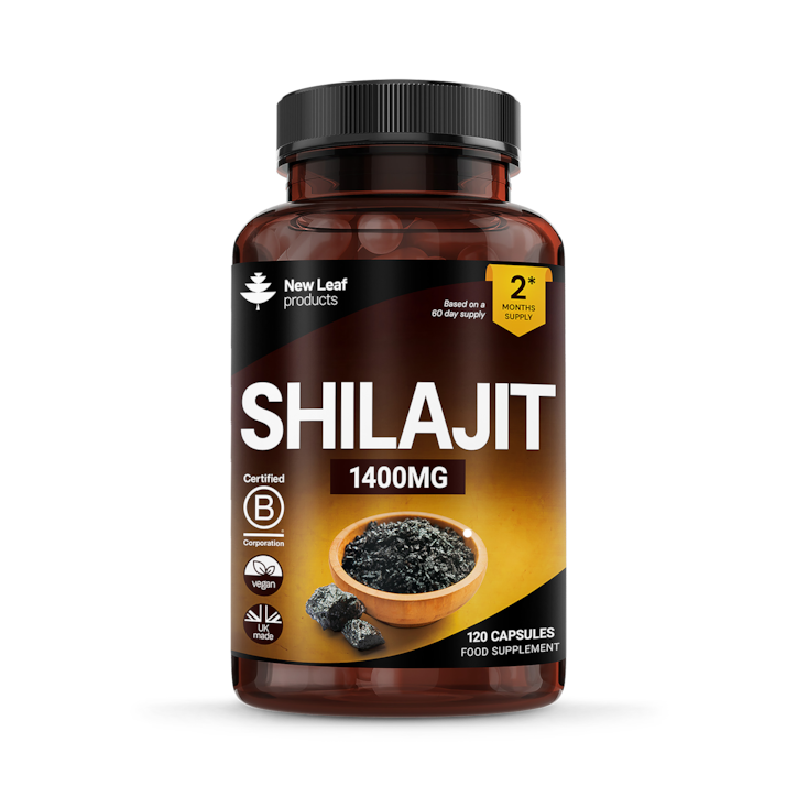 New Leaf Products Shilajit Capsules 120 Capsules image 1