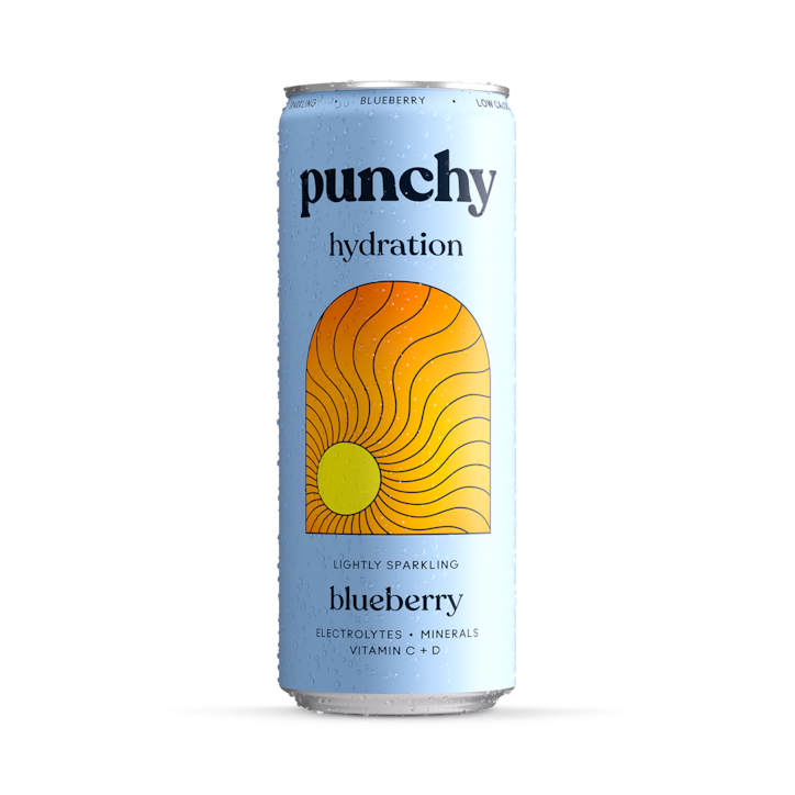 Punchy Blueberry Hydration Sparkling Vitamin Drink 330ml