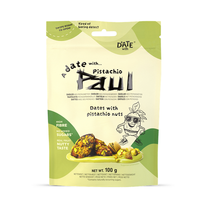 A Date With... Pistachio Paul: Dates with Pistachio Nuts 100g image 1