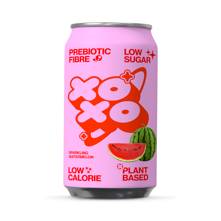 Xoxo Prebiotic Sparkling Soda Watermelon 330ml