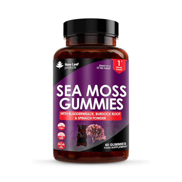 New Leaf Products Sea Moss 60 Gummies image 1