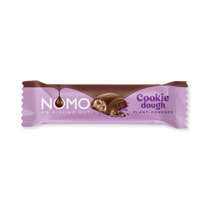 Nomo Plant Powered Cookie Dough Chocolate Bar 33g image 1