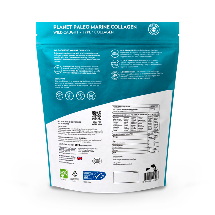Planet Paleo Marine Collagen 450G image 2