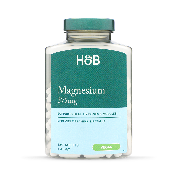 Holland & Barrett Magnesium 375mg 180 Tablets