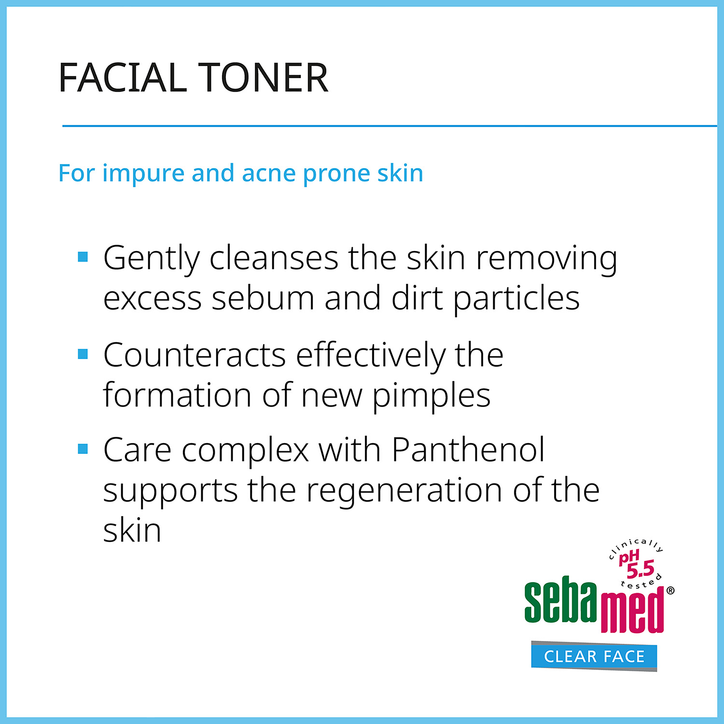 Sebamed Clear Face Facial Toner 150ml image 2