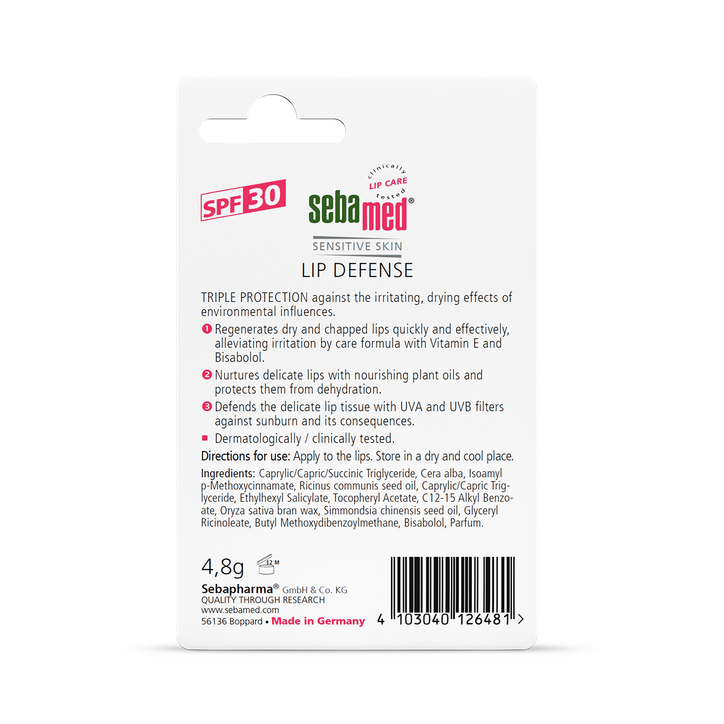Sebamed Lip Defense Stick Spf30 4.8G image 4