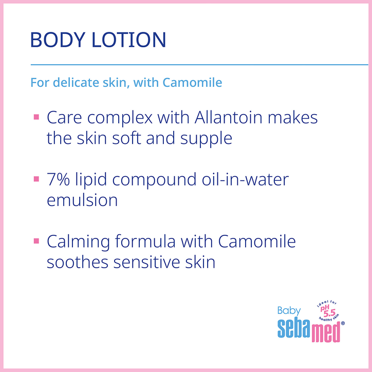 Sebamed Baby Body Lotion 100ml image 3