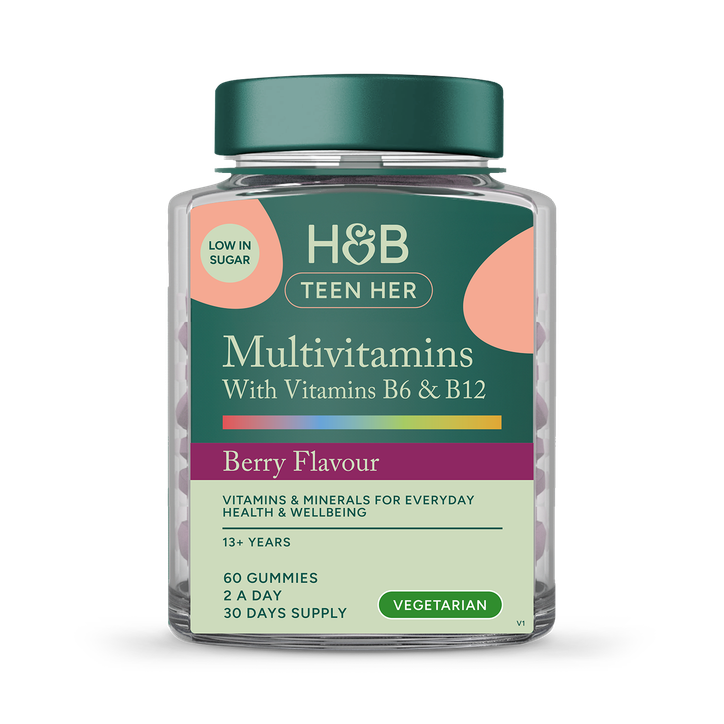 Holland & Barrett Women's Teen Her Multivitamin Berry Flavour 60 Gummies