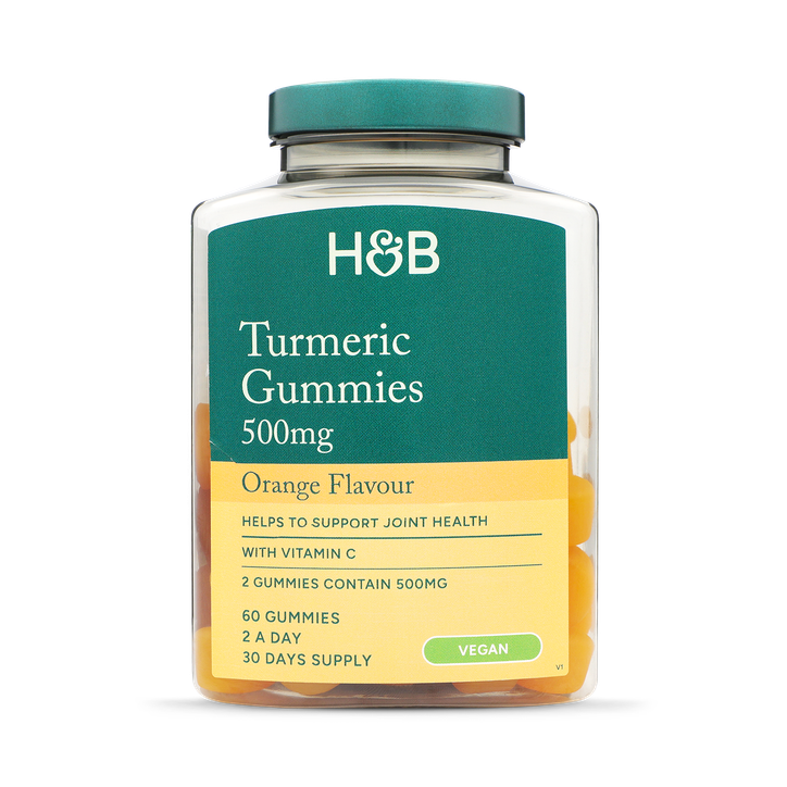 Holland & Barrett Turmeric Orange Flavour 60 Gummies