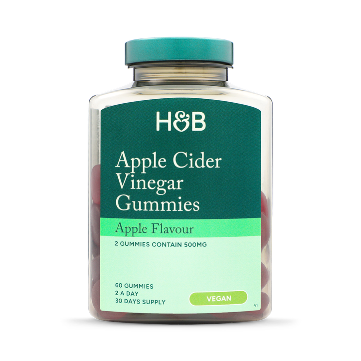 Holland & Barrett Apple Cider Vinegar Apple Flavour 60 Gummies