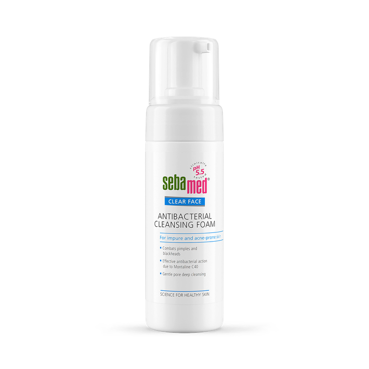 Sebamed Clear Face Antibacterial Cleansing Foam 150ml image 1