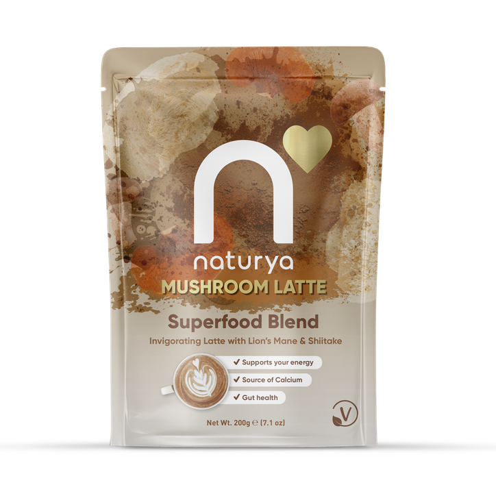 Naturya Mushroom Latte Superfood Blend 200g - 200 g