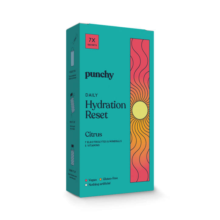 Punchy  Daily Hydration Reset Citrus 7 Sachets image 1