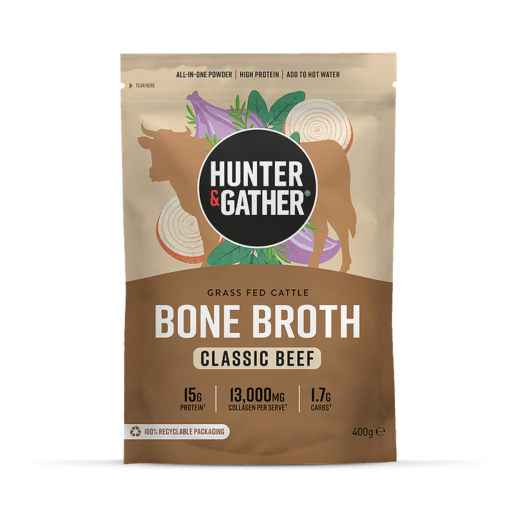 Hunter & Gather Foods Instant Bone Broth Classic 400g