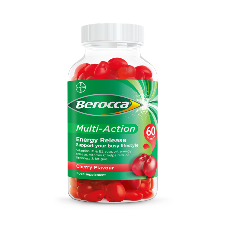 Berocca Multi Action Gummies Cherry Flavour 30 Gummies image 1