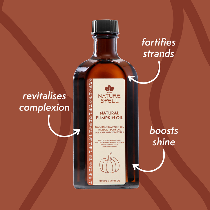 Nature Spell Hair & Body Oil Pumpkin 150ml image 4