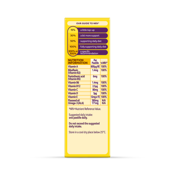 Bassetts Vitamins 12-18 Omega-3 & Multivitamins Citrus 30 Gummies image 3