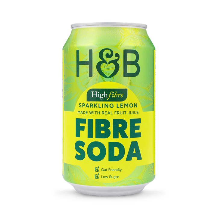 Holland & Barrett High Fibre Sparkling Lemon Fibre Soda