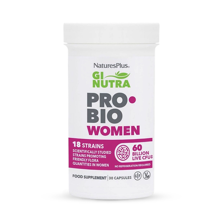 NaturesPlus GI NUTRA Pro Bio Women, 30 Capsules