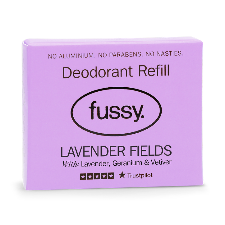Fussy Natural Deodorant Refill Lavender Fields 40G image 2