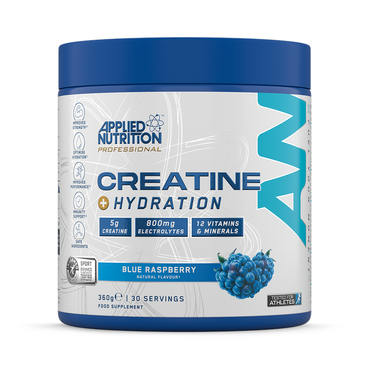 Applied Nutrition Powder Blue Creatine+ Hydration Raspberry 300G