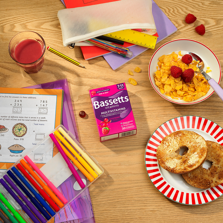 Bassetts Vitamins 7-11 Multivitamins Raspberry 60 Gummies image 4