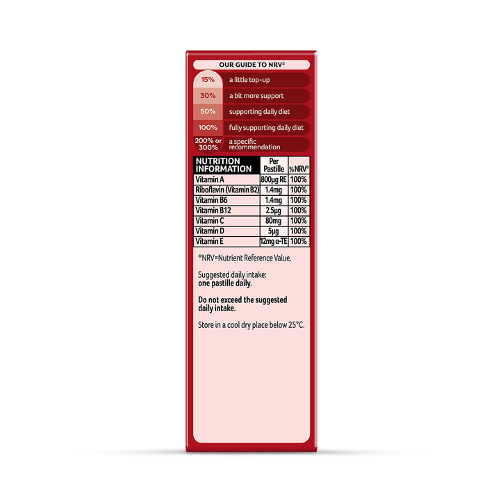 Bassetts Vitamins Adult Multivitamins Raspberry & Pomegranate 30 Pastilles image 3