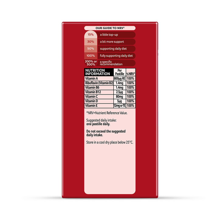 Bassetts Vitamins Adult Multivitamins Raspberry & Pomegranate 60 Pastilles image 3