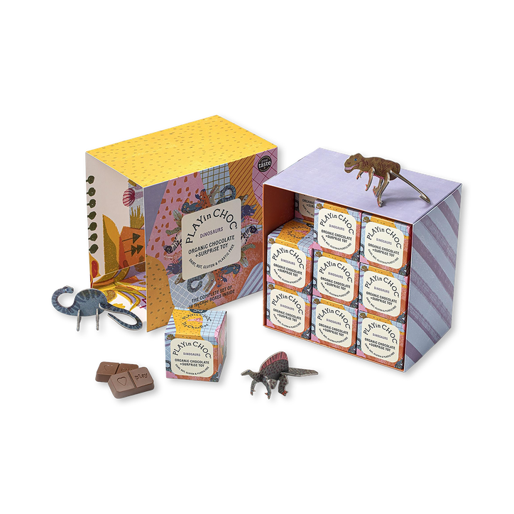 PLAYin CHOC ToyChoc Box DiNOSAURS GiFT SET