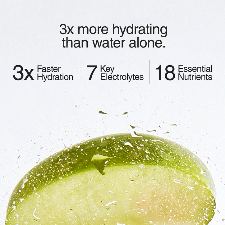 Phizz Daily Energy 3-In-1 Formula, Hydration, Electrolytes & Vitamins Effervescent Tablets Apple & Blackcurrant 20 Tablets image 2