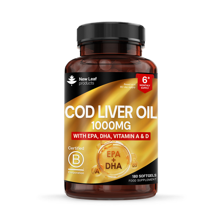 Cod Liver Oil Capsules 180 capsules image 1