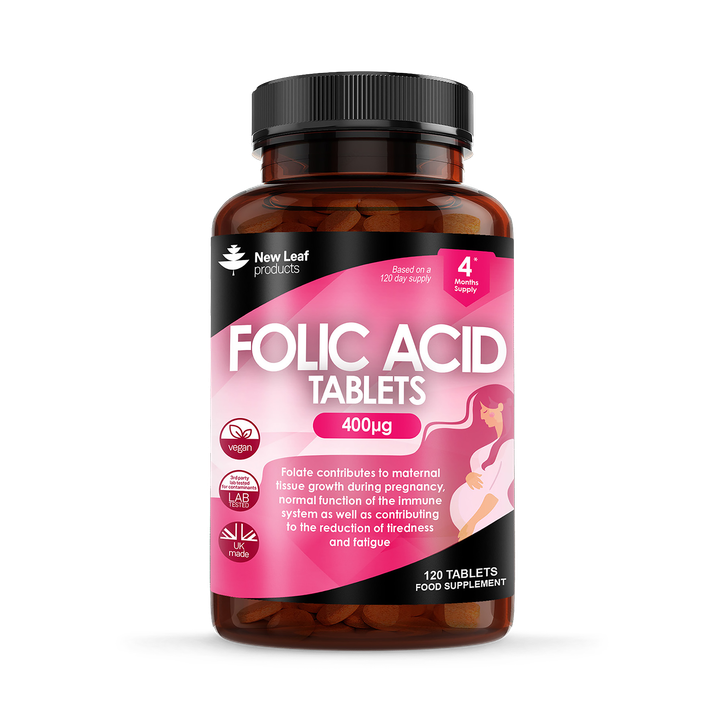 Folic Acid Prenatal Vitamins Tablets 120 tablets image 1