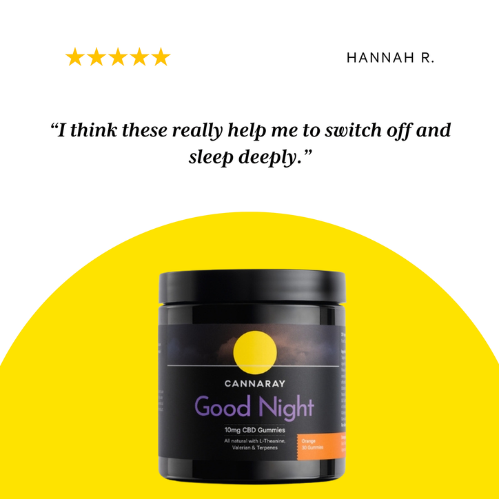 Good Night CBD Orange Flavour 10mg 30 Gummies image 4