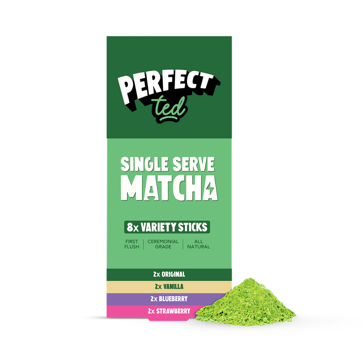 PerfectTed Single Serve Matcha Variety Pack 8x Sachets