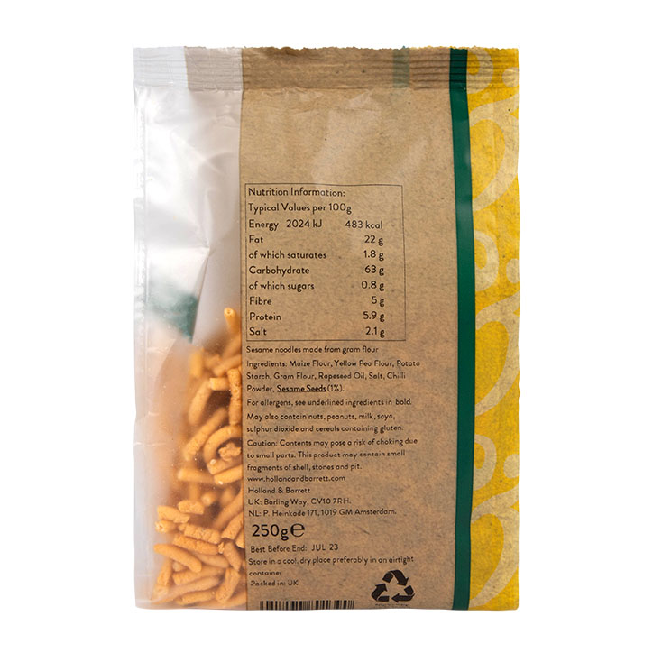 Holland & Barrett Sesame Sticks 250g image 2