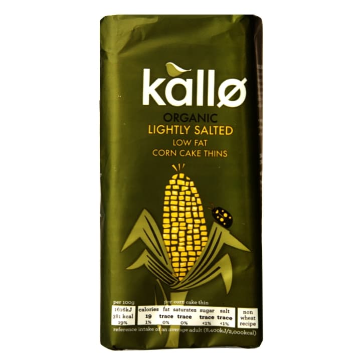 Kallo Organic Corn Cakes 130g-1