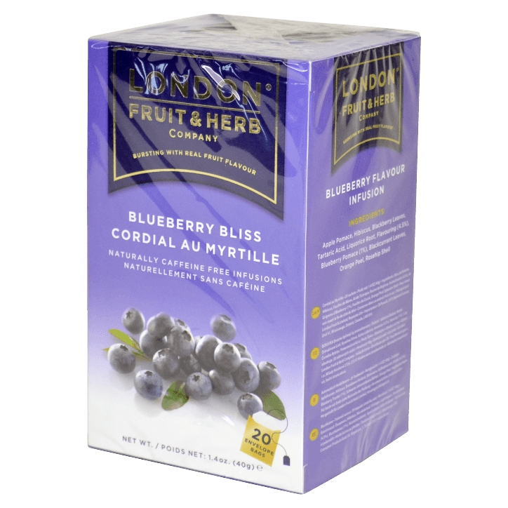 London Fruit & Herb Company Blueberry Bliss 20 Tea Bags image 1