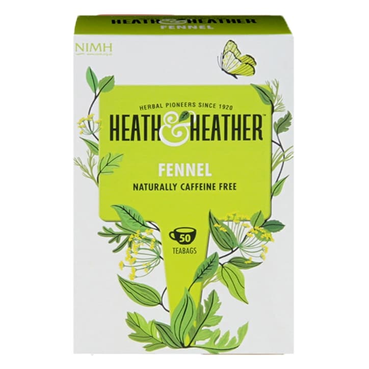 Heath & Heather Fennel 50 Tea Bags
