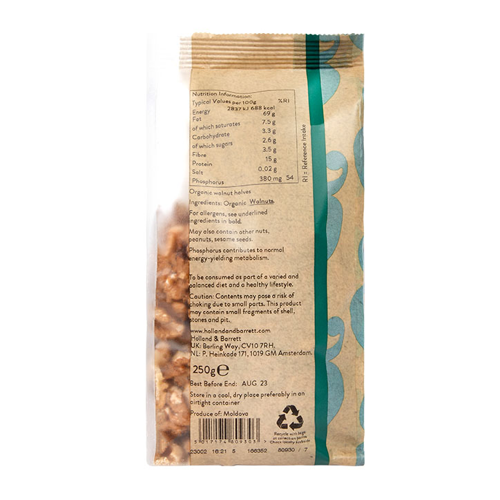 Holland & Barrett Organic Walnuts 250g image 2