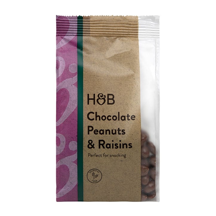 Holland & Barrett Chocolate Peanuts & Raisins 250g image 1