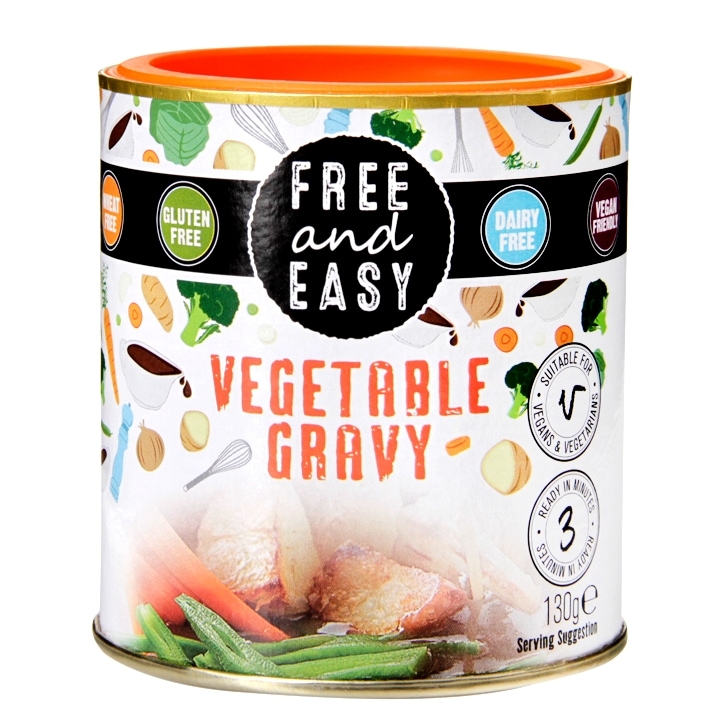 Free & Easy Vegetable Gravy Sauce Mix 130g image 1